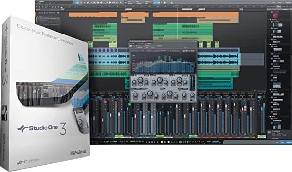 PreSonus Mesa de mezclas Studio One 3 Profesional, Studio One Artist 3 S1 PROF3.0 DNLD VBOX