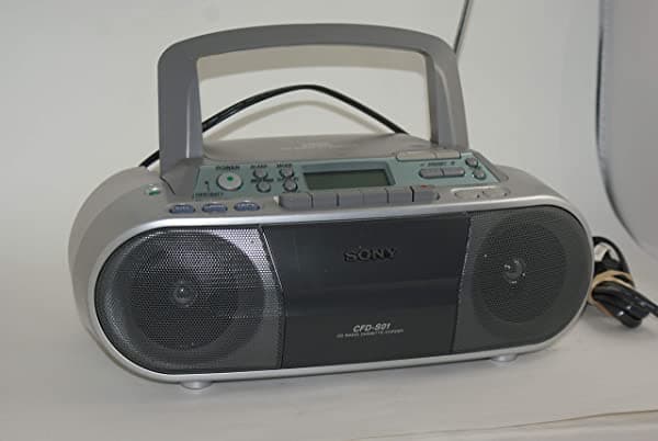 Sony CFDS01 - Grabadora de CD (grabadora), color plateado CFDS01SILVER