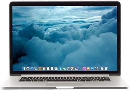 Apple MacBook Pro 15" - Intel Core i7-4770HQ 2.2GHz, 16GB RAM, 256GB SSD, Intel Iris 5200 Pro Graphics, Retina Display, Mac OS X 10.9.4 (Reacondicionado certificado)