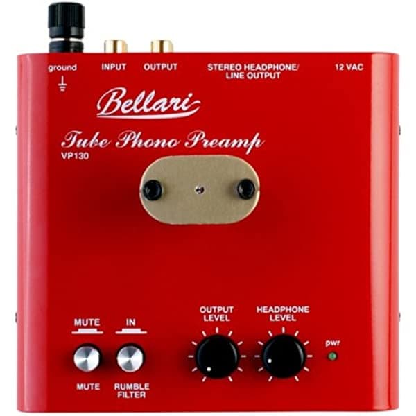 Bellari VP130 - Preamplificador de audio con amplificador para auriculares