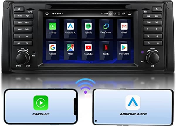 Eonon estéreo para auto Android 10 - unidad central para auto, compatible con Apple Carplay/Android Auto/Bluetooth 5.0/WiFi/arranque rápido/DVR/cámara de retroceso/OBDII - 7 pulgadas - GA9449 (2GB+32GB)