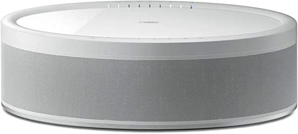 Yamaha MusicCast 50 - Altavoz inalámbrico para transmisión de música, compatible con Alexa (blanco) WX-051WH