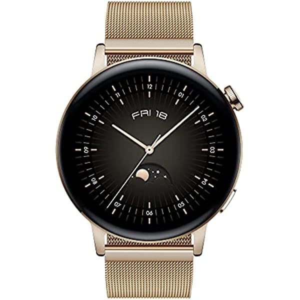 HUAWEI Reloj GT 3 (1.654 in) GPS + Bluetooth Smartwatch (oro claro) - Versión internacional OB02822
