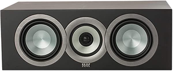 ELAC Uni-fi CCU5 - Altavoz central (acabado satinado negro gabinete individual) CC U5-SB