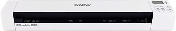 Brother Mobile Color Page Scanner, DS-820W, transferencia Wi-Fi, escaneo rápido, compacto y ligero