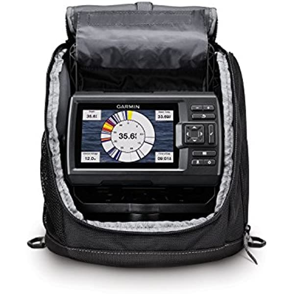 Garmin STRIKER Plus 5 Paquete de pesca de hielo con transductor GT8HW-IF 010-01872-20