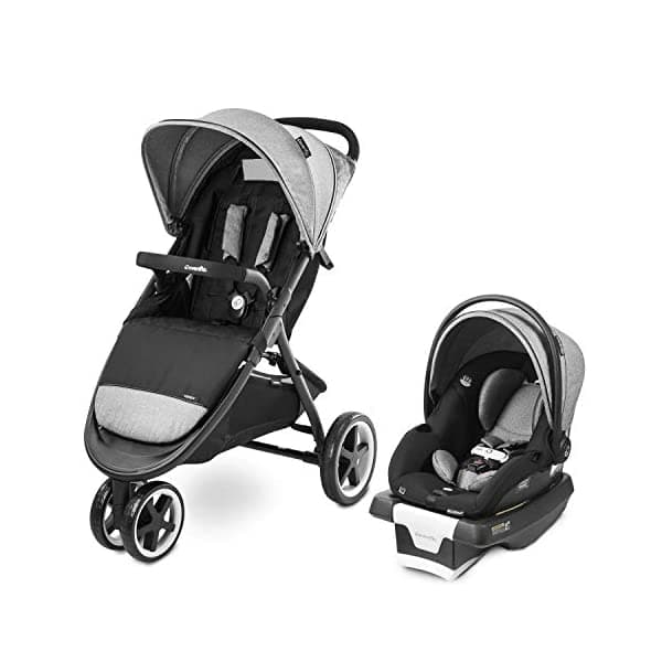 Evenflo Gold SensorSafe Verge3 travel system inteligente, Moonstone (53012311)