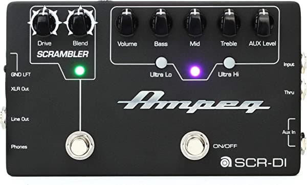 Ampeg SCR-DI - Preamplificador de bajo con Scrambler Overdrive