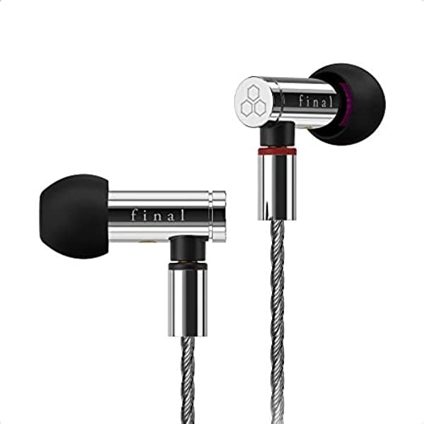 Final E5000 - Auriculares intraurales de alta resolución con aislamiento de sonido FI-E5DSSD
