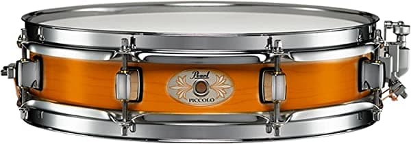Pearl Piccolo - Redoblante de 13 x 3 pulgadas, casco de arce de 6 capas, ámbar líquido (M1330114)