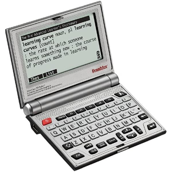 Franklin BES-2150 Hablando Merriam-Webster Español-Inglés y Diccionario Avanzado de Inglés de Aprendizaje (BES-2150)