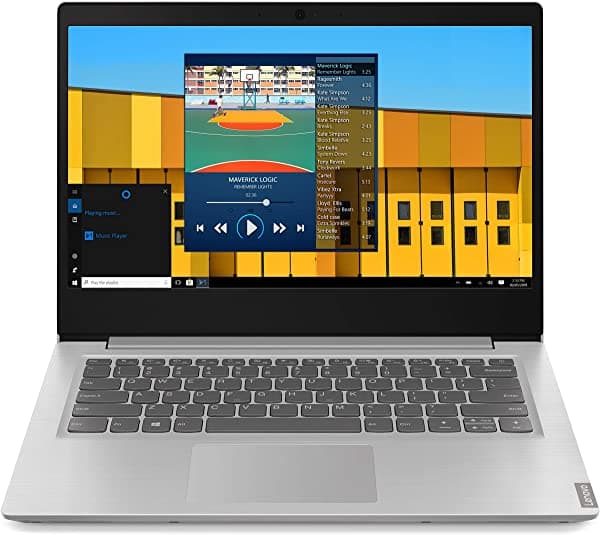 Lenovo IdeaPad S145 14" Intel Pentium Gold 5405U Dual-Core, 4GB de memoria, 128GB SSD, Windows 10, gris (reacondicionado)