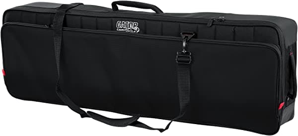 Gator Cases Pro Go G-PG-76 - Funda acolchada para teclado, tamaño grande, para teclado de 76 teclas G-PG-61SLIM
