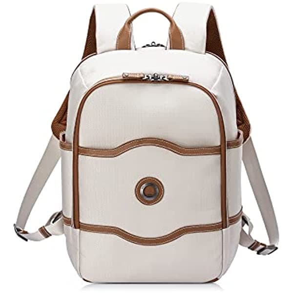 DELSEY Paris Mochila para laptop de viaje Chatelet 2.0, Angora, Mochila de viaje para portátil Chatelet 2.0 40167660115