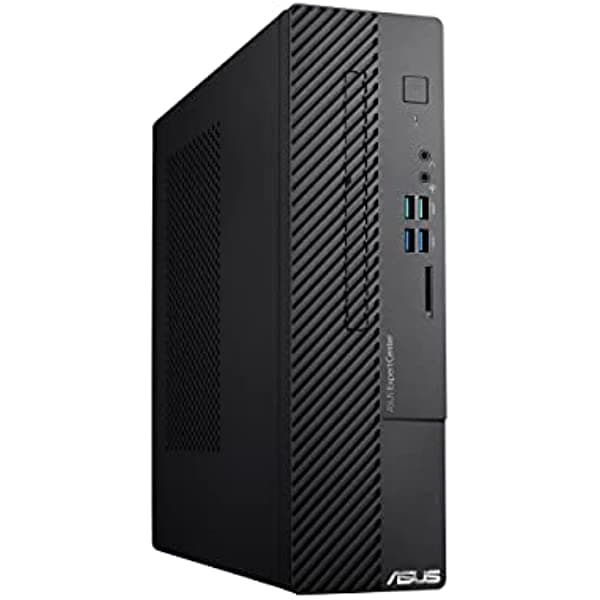 ASUS ExpertCenter D500SC - PC de escritorio con factor de forma pequeño, Intel Core i5-11400, RAM DDR4 de 16 GB, SSD PCIe de 256 GB + disco duro de 1 TB, TPM, Windows 11 Home, negro, D500SC-AB504
