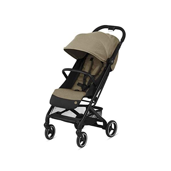 CYBEX Beezy Cochecito de Bebé Liviano, Plegado Compacto, Compatible con Todas las Sillas CYBEX, Fácil de Transportar, Clásico Beige 521000699