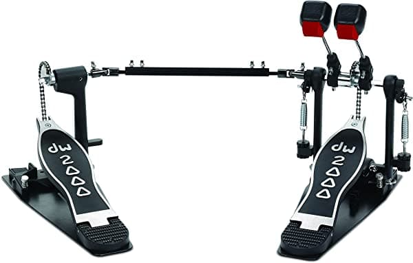 Drum Workshop | Inc. DW 2000 Double Bass Pedal - Pedal de bombo doble para batería con ajuste preciso y acción suave DWCP2002