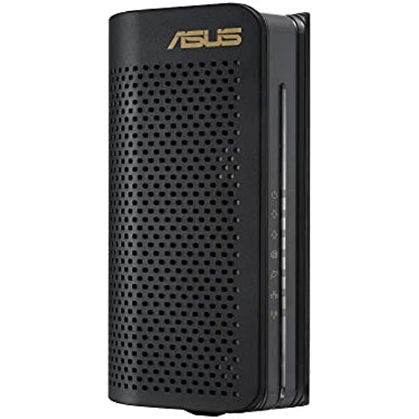 ASUS AX6000 - Combo de enrutador inalámbrico de módem de cable WiFi 6 (CM-AX6000) - Doble banda, DOCSIS 3.1, soporte de Internet Gigabit, aprobado por Comcast Xfinity and Spectrum, ancho de banda de 160 MHz, OFDMA, MU-MIMO