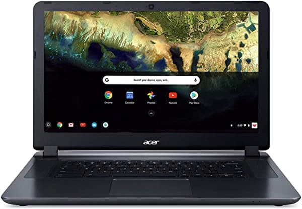 Acer Chromebook 15, procesador Intel Atom X5-E8000 de cuatro núcleos, 15.6" HD, 4GB LPDDR3, 16GB eMMC, CB3-532-108H