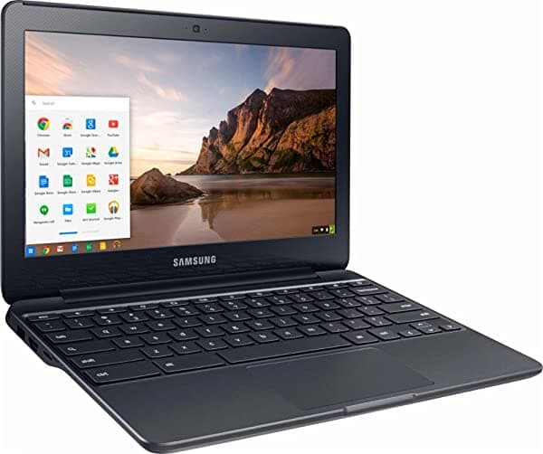 Samsung Chromebook 3 de 11.6 pulgadas HD, laptop Ultrabook de alto rendimiento, Flagship, Intel Core Celeron N3060, RAM de 4 GB, eMMC de 32 GB, WiFi, Bluetooth, sistema operativo Google Chrome XE500C13-K03US