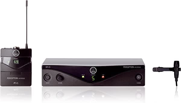 AKG percepción Pro Audio 45 Presentador Set BD un micrófono inalámbrico 3249H00010