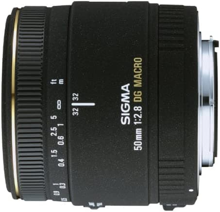 Sigma - Lente macro para cámaras réflex Nikon (1.969 in, f/2.8 EX DG 346306