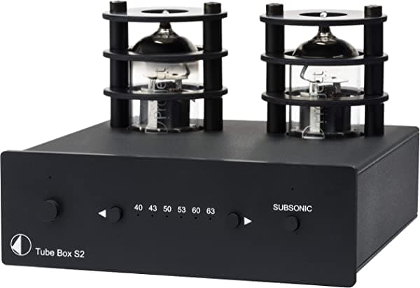 Pro-Ject Tube Box S2 Phono Preamplificador (negro)