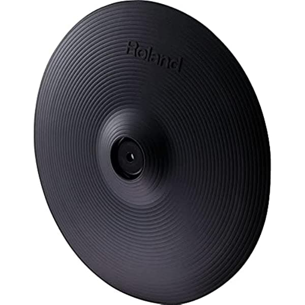 Roland CY-12C - Platillo eléctrico de choque en V, 12 pulgadas, color negro