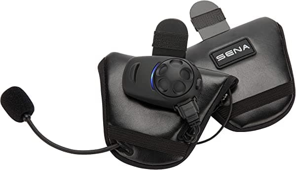 Sena SPH10HD-FM-01 Auriculares Bluetooth de media cara e intercomunicador con sintonizador FM integrado (paquete doble)