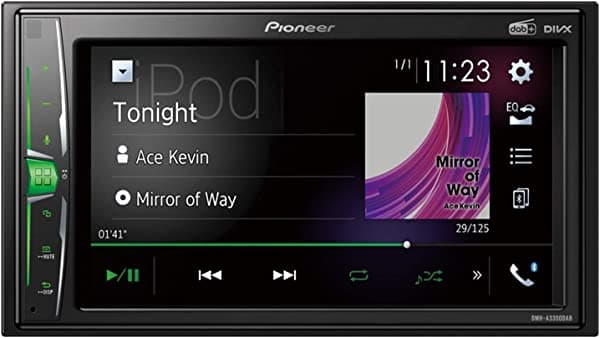 Pioneer DMH-A3300DAB - Pantalla para coche (doble DIN