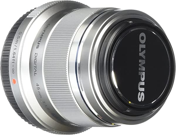 Olympus Lente intercambiable de 45mm f1.8 para micro cámaras Olympus/Panasonic V311030BU000
