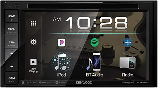 KIND Kenwood DDX26BT - Receptor estereo para auto con Bluetooth para el tablero, DVD/CD/AM/FM con pantalla tactil de 6.2 pulgadas