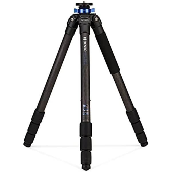 Benro Mach3 - Trípode de fibra de carbono extra largo serie 4 (TMA48CXL)