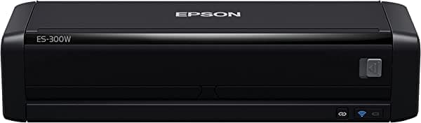 Epson - Escáner De Documentos Portátil Inalámbrico A Color Workforce De Epson ES-300W