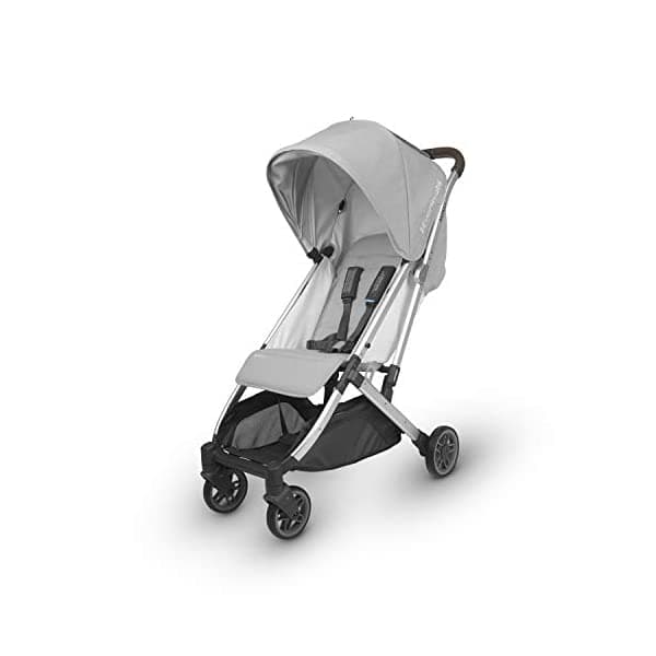 UPPAbaby Minu cochecito - DEVIN (gris claro/plateado/cuero castaño) 0818-MIN-US-DEV