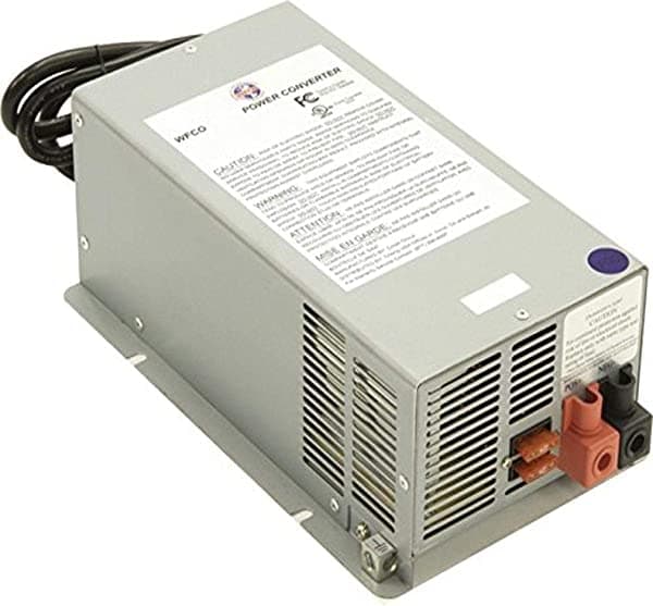 WFCO WF9875 Deck cargador convertidor de 75 Amp para montaje en superficie