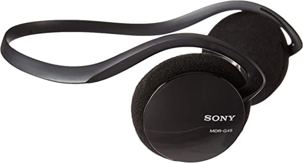 Sony Auriculares estéreo deportivos ligeros detrás del cuello Sony Behind-the-Neck Stereo Headphones