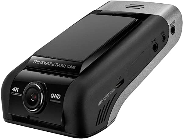 THINKWARE U1000 Cámara Dash 4K UHD 3840X2160, Gran Angular 150°, Sensor Sony, Modo Estacionamiento, WiFi GPS, Visión Nocturna, Grabación Continua, Nube. TW-U1000MU32C