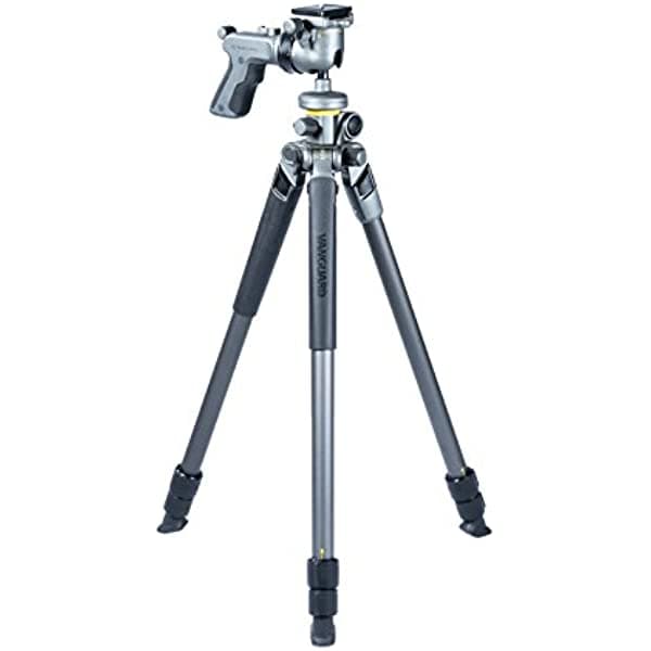 Vanguard Alta Pro 2+ 263AGH - Trípode de aluminio con cabezal de agarre Alta GH-100 y columna central multiángulo para cámaras réflex digital Sony, Nikon, Canon