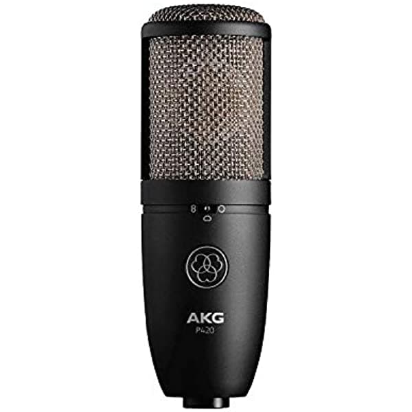 AKG P420 micrófono condensador de alto rendimiento con doble cápsula 3101H00430