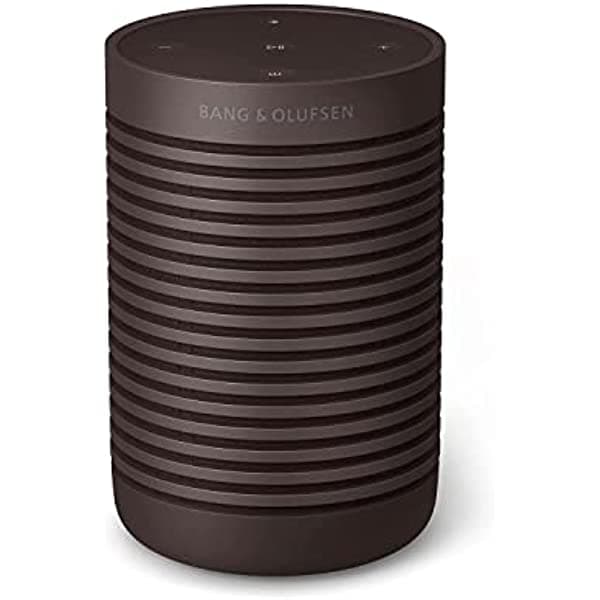 Bang & Olufsen Beosound Explore - Parlante Bluetooth portátil e inalámbrico para exteriores, resistente al polvo y al agua IP67, Castaño 1626005