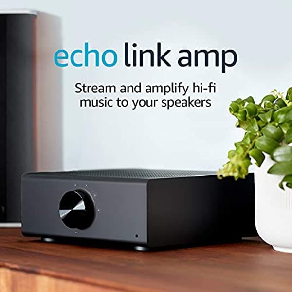 Amazon Echo Link Amp - Stream and amplify hi-fi music to your speakers K9Y29E