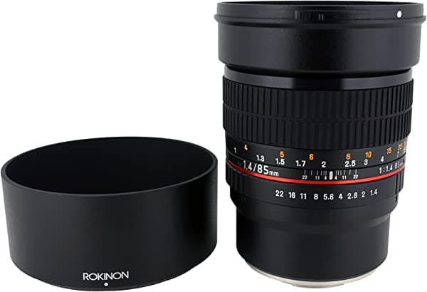 Rokinon objetivo asférico F1.4 de 85 milímetros 85M-E