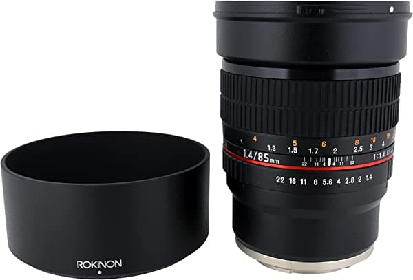 Rokinon objetivo asférico F1.4 de 85 milímetros 85M-FX