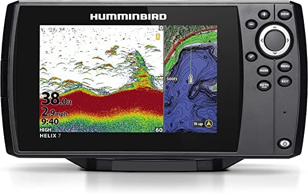 Humminbird 410930-1 HELIX 7 CHIRP GPS G3 - Ecosonda, color negro
