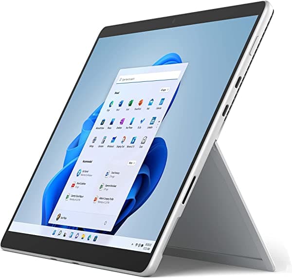 Microsoft Surface Pro 8 - Pantalla táctil de 13 pulgadas, Intel Evo Platform, Core i5, memoria de 8 GB, SSD de 256 GB. Solo dispositivo, grafito (último modelo) 8PQ-00017