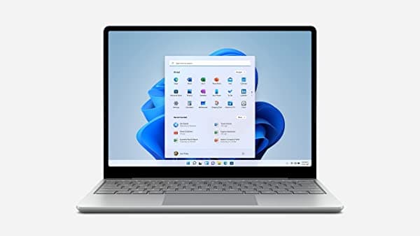 Microsoft Surface Laptop Go - Pantalla táctil de 12.4 pulgadas - Intel Core i5 - Memoria de 8 GB - SSD de 256 GB - Platino THJ-00001