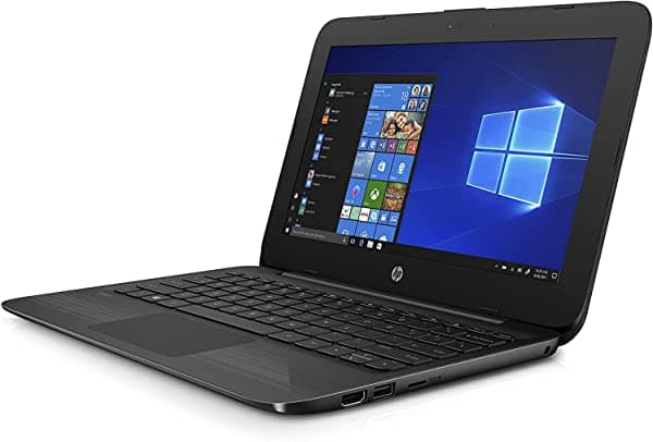 HP Stream Laptop PC 11.6" Intel N4000 4GB DDR4 SDRAM 32GB eMMC incluye Office 365 Personal para un año, negro azabache 11-AH117