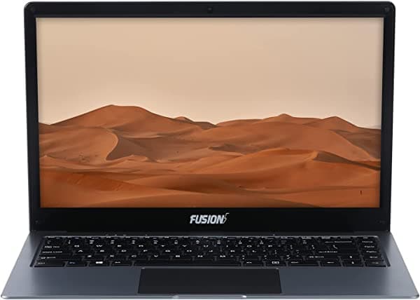 Fusion5 Laptop A90B+ Pro de 14.1 pulgadas con Windows 10 de 128 GB, compatible con Windows 11, 4 GB de RAM, 128 GB de almacenamiento, Full HD IPS, Bluetooth, portátil WiFi de doble banda, USB 3.0, almacenamiento expandible (128 GB)