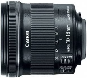 Canon Ef-S Lente De 0.34-0.70 Pulgadas F/4.5-5.6 Is Stm EF-S10-18 IS STM